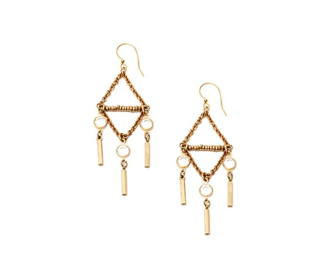 PYRAMID SCHEME EARRINGS