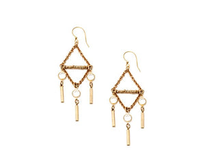 PYRAMID SCHEME EARRINGS